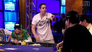 Luke Schwartz Goes Loco!  | Poker Legends | Premier League Poker | partypoker #ClassicHands