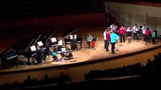 CONCIERTO PARA 4 PIANOS J S BACH 1º Movimiento
