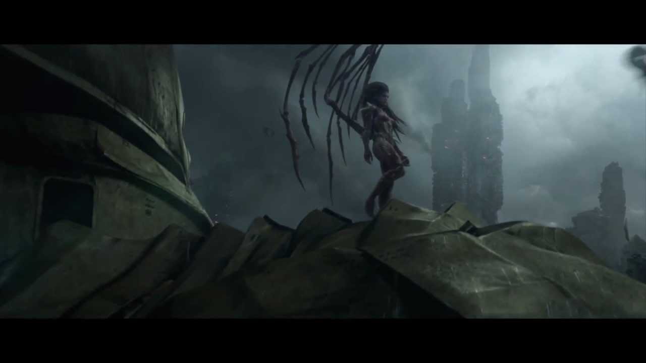 StarCraft II Heart of the Swarm Opening Cinematic - YouTube