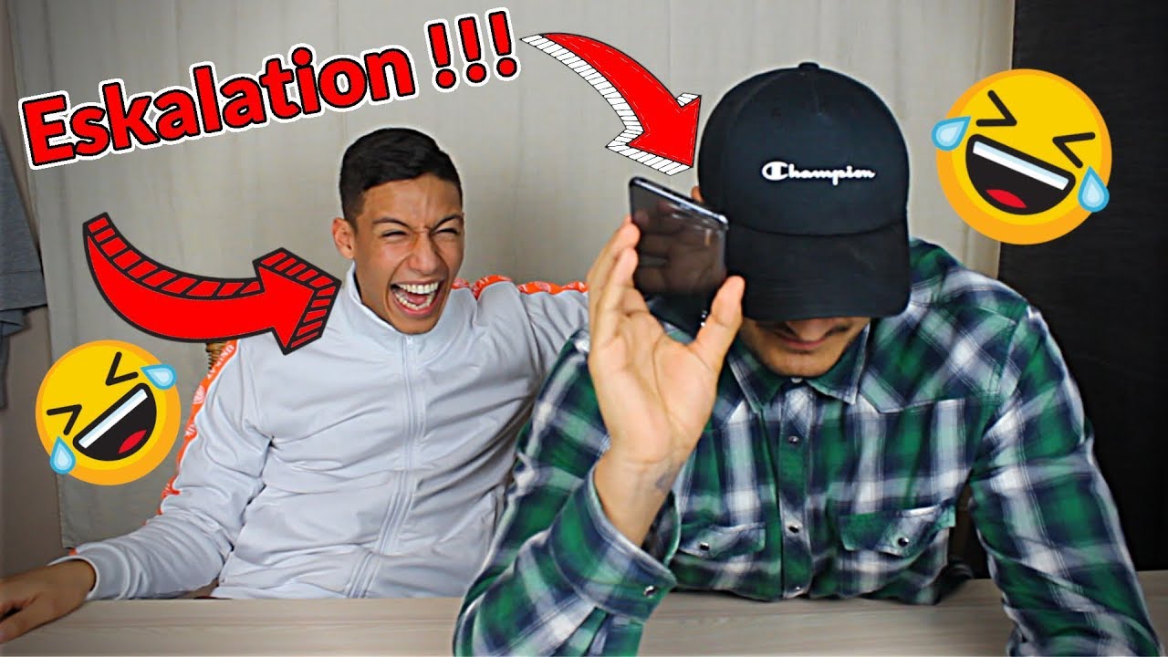 TELEFON 📲 CHALLENGE (BUSHIDO hat ihm was geklaut ?😳)