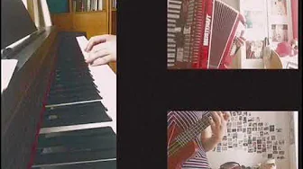 Composición Am Acordeón, Piano, Ukelele