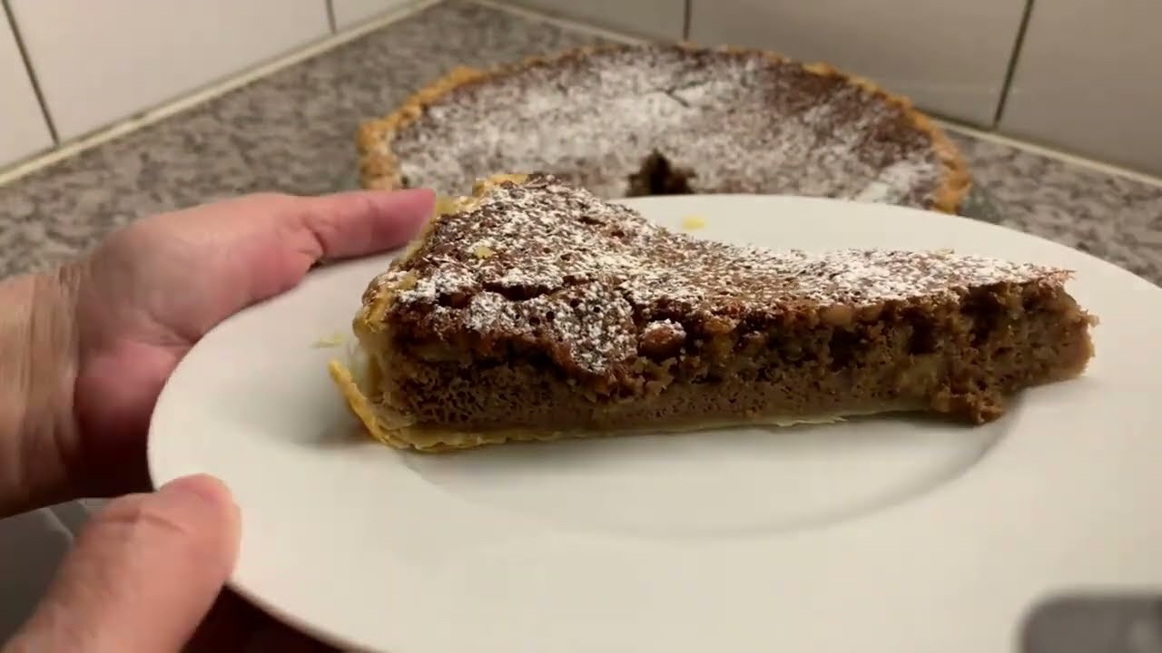 @Como faço, Fernanda Silva Tarte de noz sem farinha