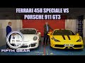 Tiff VS Chris Harris - Ferrari 458 Speciale & Porsche 911 GT3 | Fifth Gear
