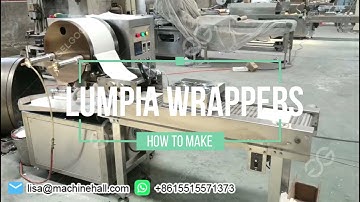 Fresh Lumpia Wrapping Machine|Automatic Injera Machine Price