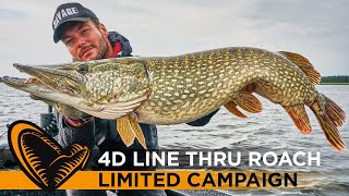 Vidéo: L'appât Savage Gear 4D Line Thru Roach 18cm 86g Moyenne plongée