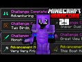 COMPLETING EVERY ACHIEVEMENT in MINECRAFT HARDCORE (#29)