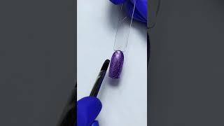 Video: UV / LED Color Gel - glimmer silber gold - Art. 80226