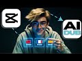 Capcut AI Automatically Dubs Videos WITH LIP SYNC!