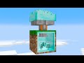 I built an UPGRADED DIAMOND FARM on 1 block Skyblock... (#17)