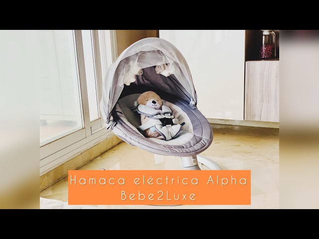 BEBE2LUXE Alpha : Silla Mecedora Eléctrica para Niños Alpha, Hamaca para  Bebé, Columpio Bebe : : Bebé