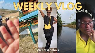 WEEKLY VLOG | Easter Weekend at Church + A Lot of Field Assignments + Extreme Bloating