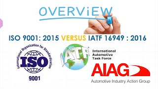 IATF 16949 : 2016 Vs ISO 9001 : 2015 | Top 5 Supplementals / Differences | Overview of IATF Vs ISO