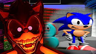 Sonic.EXE Helps You Learn ends your life Math - Executable Education ALL ENDINGS Hard Mode