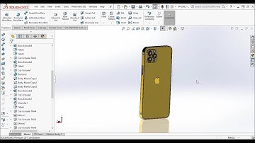 [SOLIDWORKS] Iphone 12 PRO **TIMELAPSE**