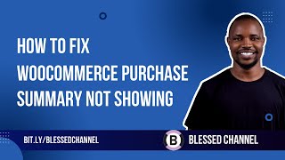 100% FIXED - WooCommerce Purchase summary not showing (Elementor and WordPress)