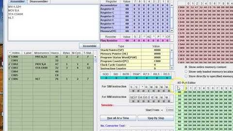OER Simulator 8085 Microprocessor Introduction
