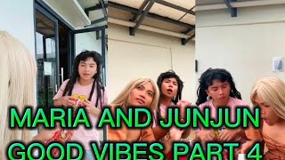 PART 4| MARIA AND JUNJUN TIKTOK COMPILATION| AJ GOOD VIBES|