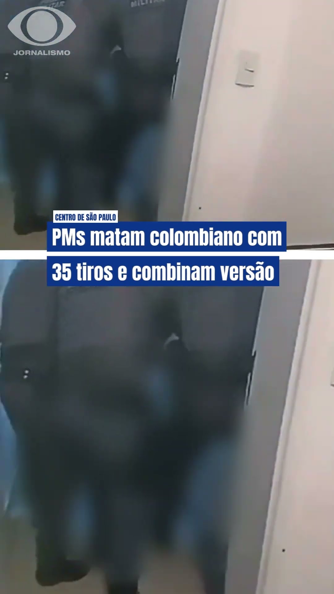 PMs são indiciados por matarem colombiano em surto com 35 tiros #shorts