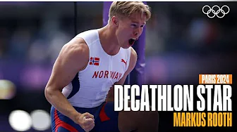 Every Leap, Every Throw – Markus Rooth's Decathlon performance at Paris 2024