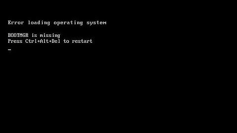 BOOTMGR IS MISSING(100% Fix it Now)