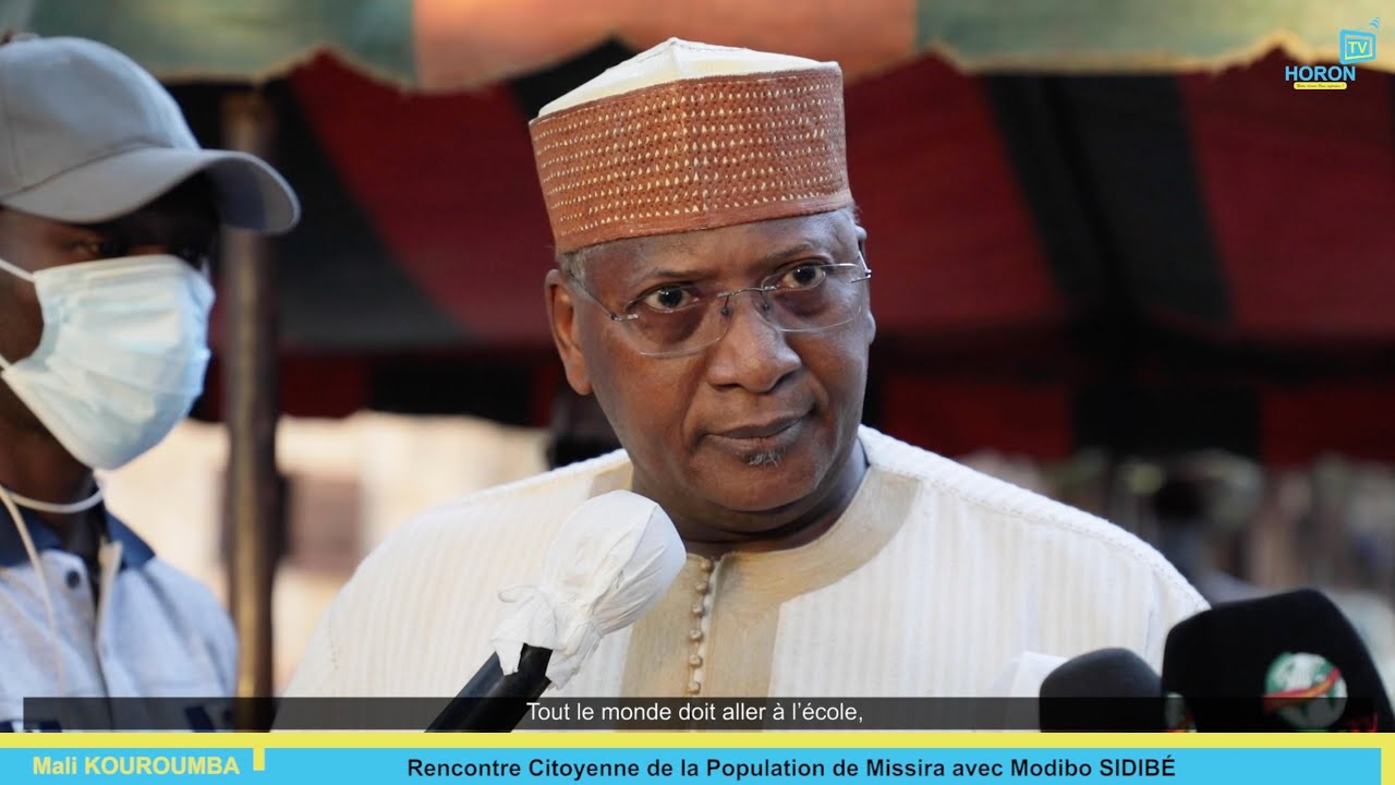 Rencontre citoyenne de la population de Missira  avec Modibo Sidibé