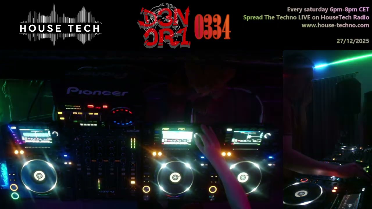 Watch D3N0R1 - Spread The Techno 0334 HouseTech Radio Live on YouTube Watch D3N0R1 - Spread The Techno 0334 HouseTech Radio Live on YouTube