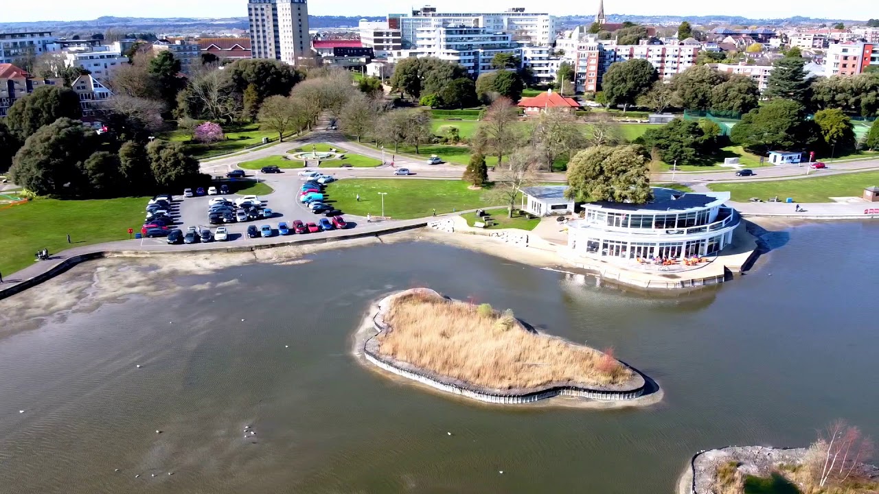 Poole Park by Drone on Mavic mini YouTube