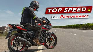 2026 New Pulsar 220F : Top Speed 🔥 0 to 100 & 0 to 120 | 1st to 5th all Gears Top Speed