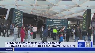 New elevator entrance opens at Penn Station