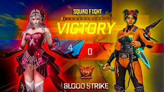 The Best Squad Fight Solo Vs Squad Challenge In Blood Strike You Wont Believe