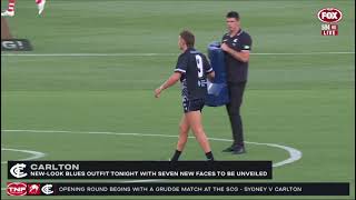 Michael Voss - Pre Game Interview - AFL Opening Round 2026 - Carlton @ Sydney 