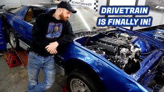 My LTX Swapped TRANSAM is Finally Coming Together! | Rebuilding the 6L80E