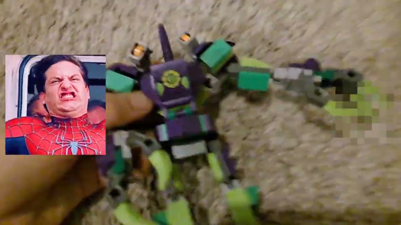 recenzja 76219 mech spider mana vs green goblina😀