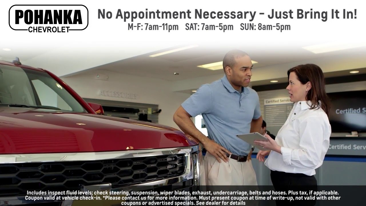 Chevrolet Gallery: Pohanka Chevrolet Service