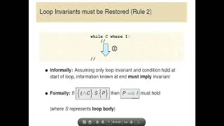 The Mechanics of Loop Invariants in Whiley Profile