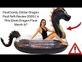 PoolCandy Glitter Dragon Pool Raft Review 2026 | Is This Giant Dragon Float Worth It?