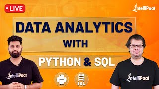 Data Analytics with Python | Data Analytics with SQL | Data Analytics Tutorial | Intellipaat