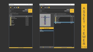 Asset Viewer for Maya script overview
