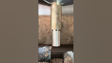 How to Machine Knurled Surfaces Using the SL-36 CNC Lathe Thread Tool? #smartlathe #cnc #machine
