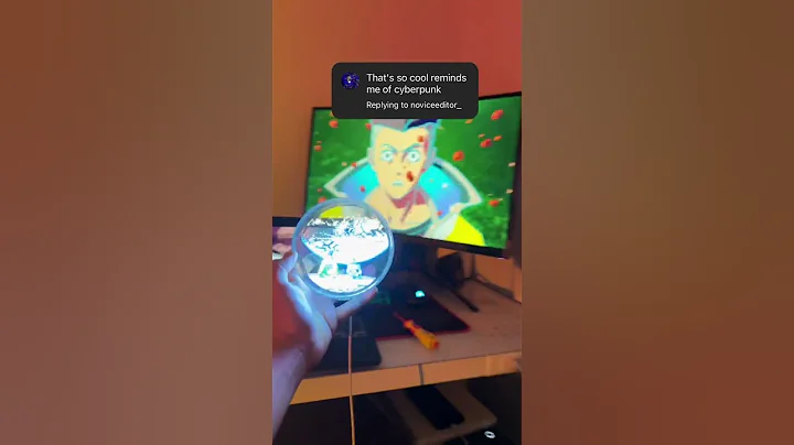 Cyberpunk edgerrunners hologram #cyberpunk #cyberpunk2077 #cyberpunkedgerunners #hologram #gift