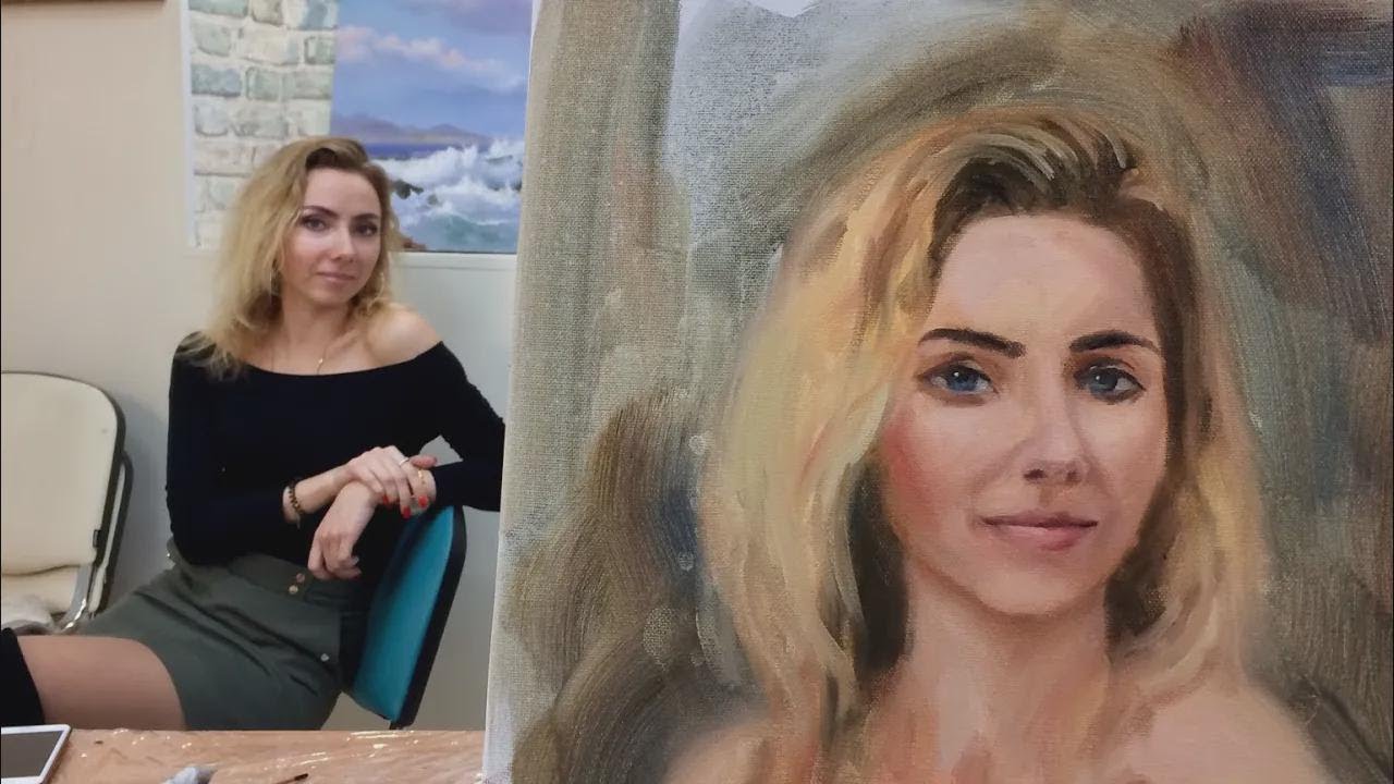 Cómo pintar un retrato al óleo desde cero en una sola sesión: guía para principiantes