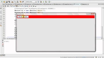 Tut 008 - GUI in Java JPanel and using Border and Flow togeather