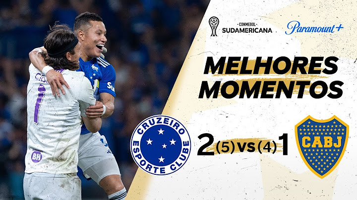 CRUZEIRO 2 (5) x (4) 1 BOCA JUNIORS - CONMEBOL SUDAMERICANA 2024 | Paramount Plus Brasil