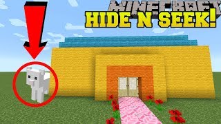 Minecraft: CLOUD HIDE AND SEEK!!  Morph Hide And Seek  Modded MiniGame