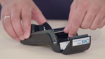 How to change a paper roll Payment Terminal iWL250 GPRS