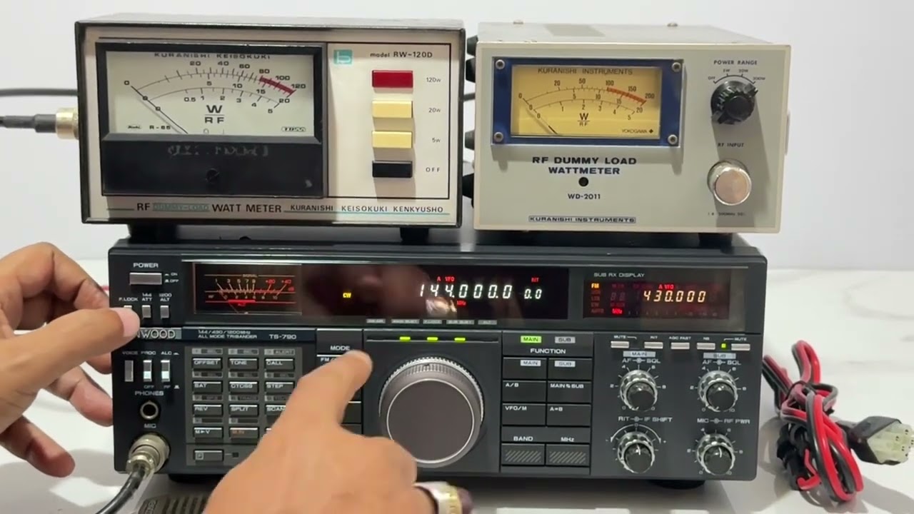 💕 KENWOOD TS-790S VHF/UHF 70W/70W + Satellite - YouTube