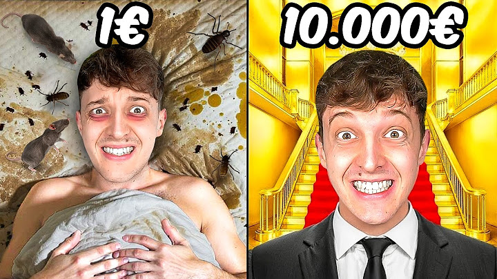 1€ vs 10.000€ HOTEL!