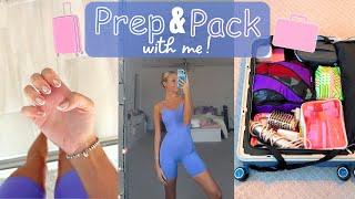 Pack & Prep with Me for my Cruise! | Errands, Outfits, Nails | Grace Taylor