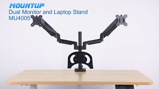 How To Install Dual Monitor And Laptop Mount Mu4005