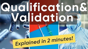 What is Qualification and Validation  | GMP Annex 15 explained in 2 minutes! Pharma GMP Training